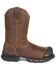 Georgia Boot Men's Rumbler Waterproof Western Work Boots - Composite Toe, Black/brown, hi-res