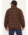 Image #4 - Cody James Men's FR Trumbull Southwestern Print Jacket, Dark Brown, hi-res