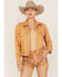 Image #1 - Understated Leather Women's Elvis Rhinestone Western Denim Snap Jacket, , hi-res