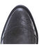 Tony Lama Men's Nicolas Smooth Ostrich Western Boots - Round Toe , Black, hi-res
