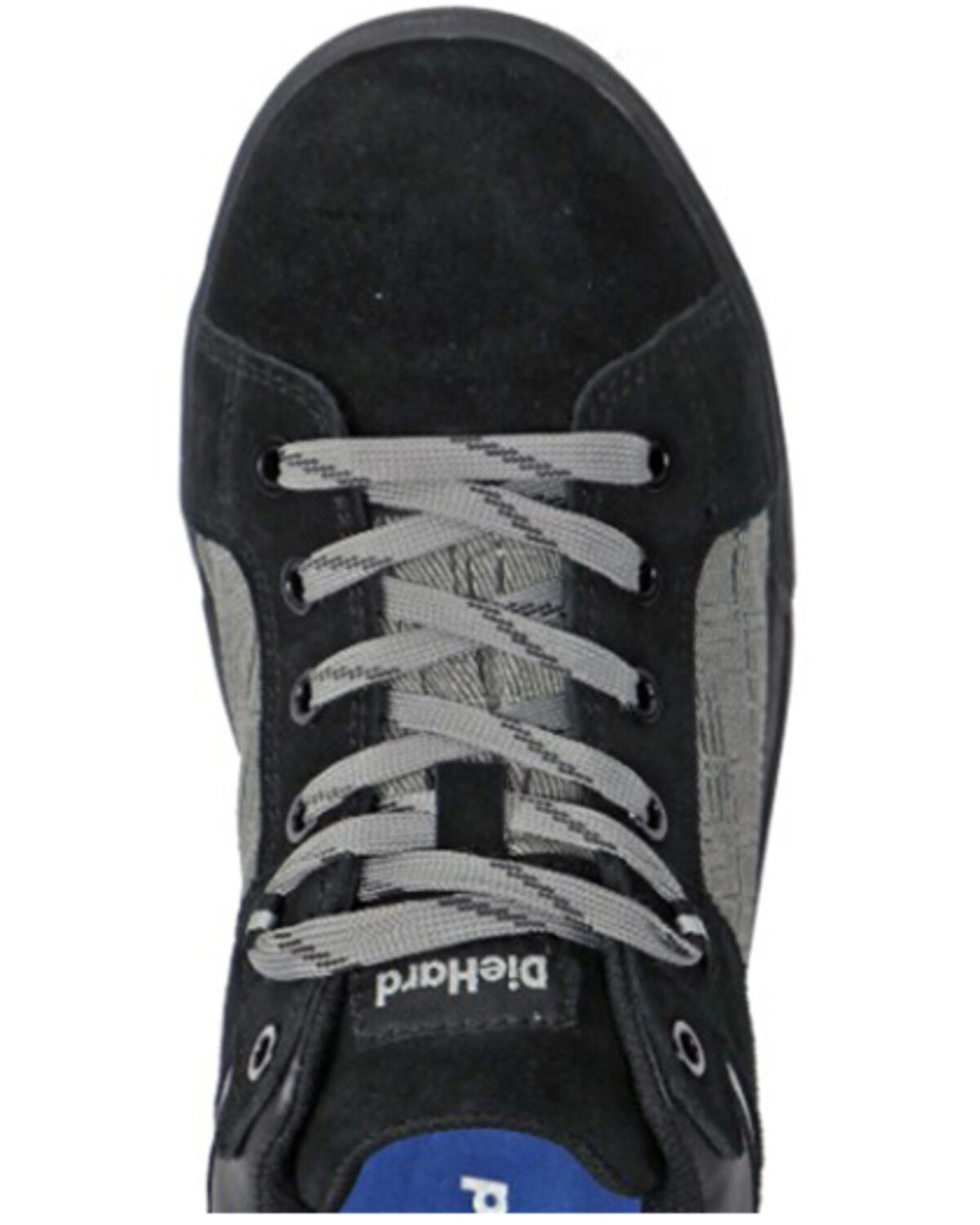 Image #6 - Die Hard Men's Solstice Lace-Up Work Shoes - Composite Toe, Black/grey, hi-res