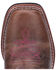 Image #6 - Dan Post Girls' Majesty Western Boots - Square Toe, Brown, hi-res