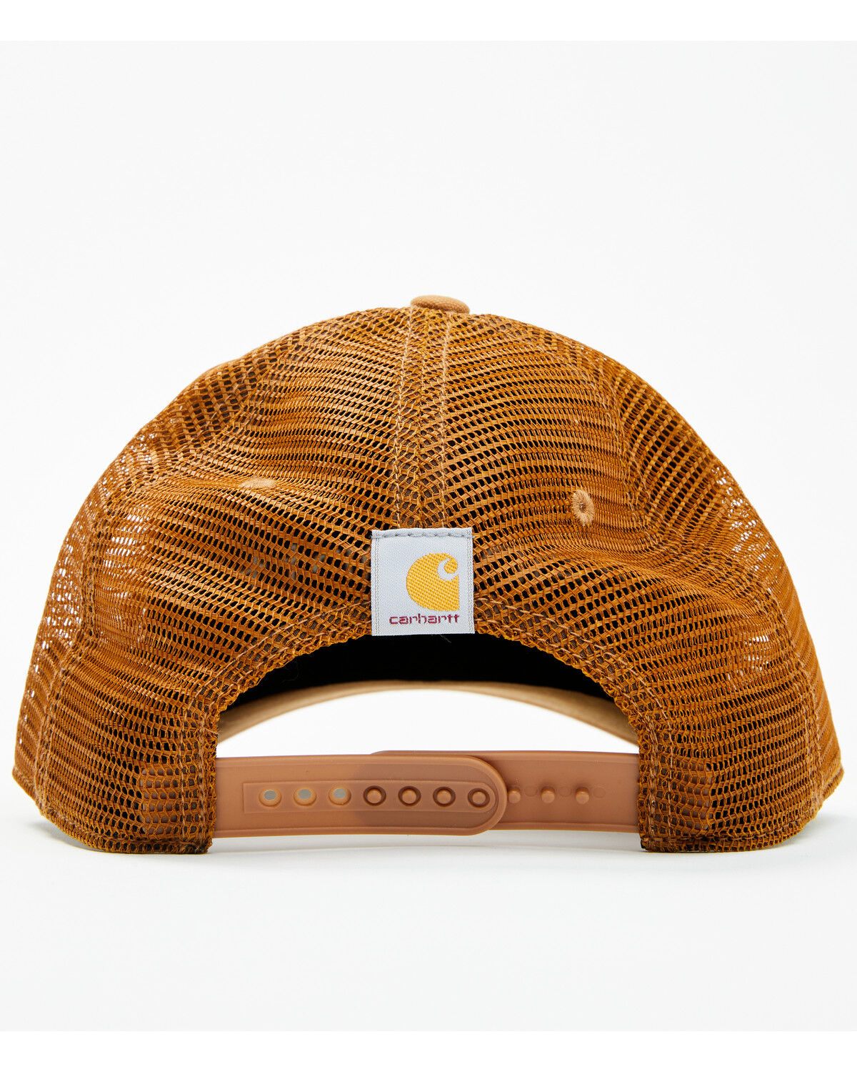Image #3 - Carhartt Men's Logo Ball Cap, Brown, hi-res