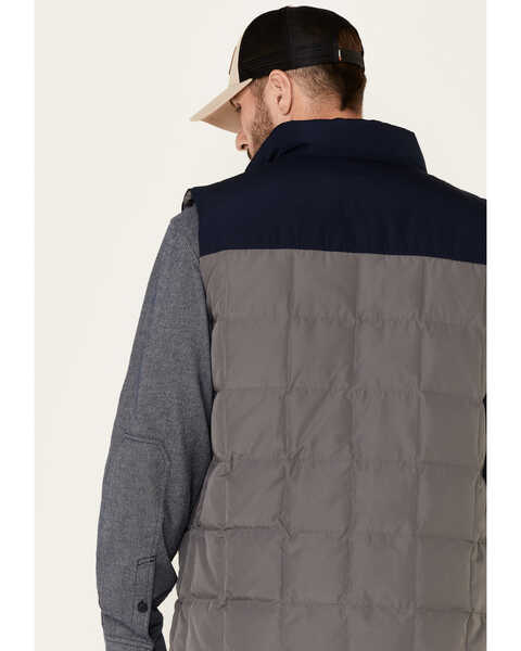 Image #5 - Hawx Men's Gray Colorblock Whistler Insulated Work Vest , Grey, hi-res