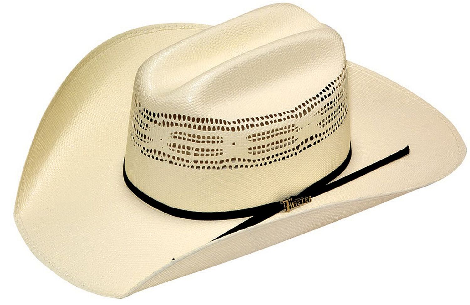 Image #1 - Twister Bangora Straw Cowboy Hat, , hi-res