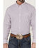 Image #3 - RANK 45® Men's Bronc Small Plaid Print Long Sleeve Button-Down Western Shirt , Red/white/blue, hi-res