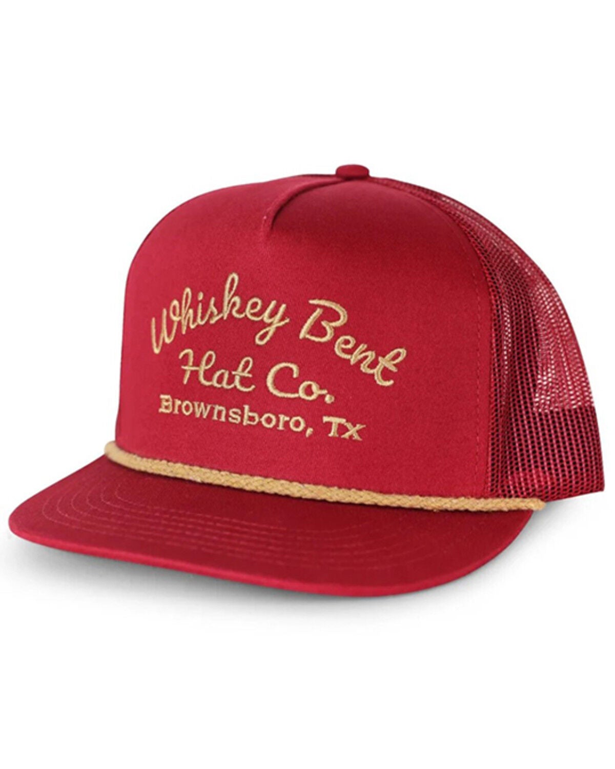 Whiskey Bent Men's Sale Barn Ball Cap, Red, hi-res