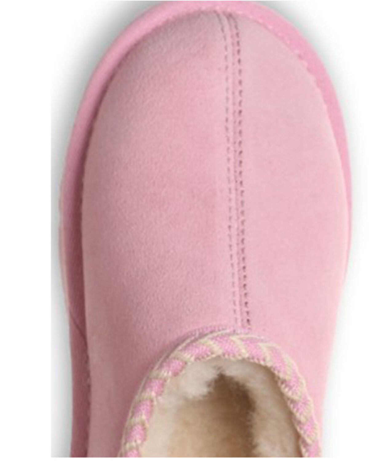 Image #6 - Bearpaw Girls' Tabitha Slippers, Pink, hi-res