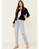 Image #2 - Scully Women's Faux Shearling Leather Jacket, Black, hi-res