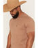 Image #2 - Cody James Men's Summit Solid Pocket Short Sleeve T-Shirt, Tan, hi-res