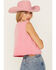 Image #4 - B Blue B Women's Cropped Rhinestone Tank Top, , hi-res