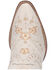 Image #6 - Dingo Women's Full Bloom Western Boots - Round Toe, White, hi-res
