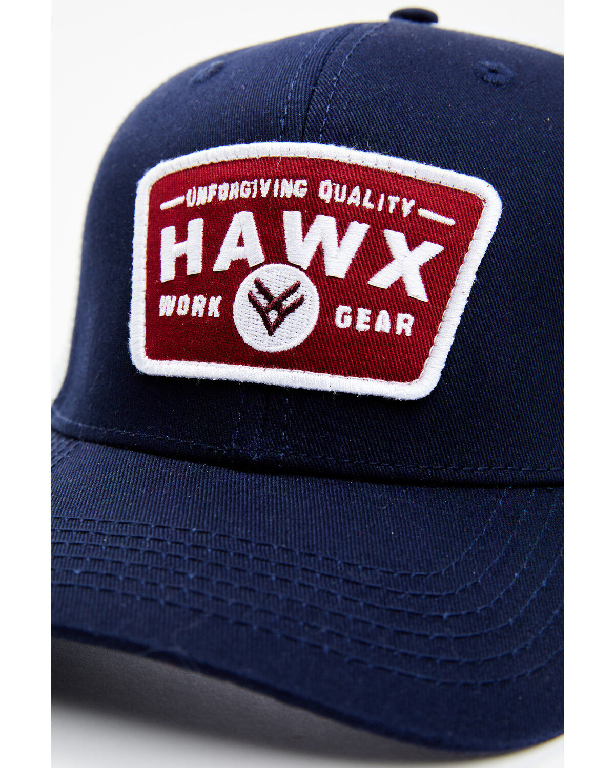 Image #2 - Hawx Men's Logo Recreation Patch Ball Cap, Navy, hi-res