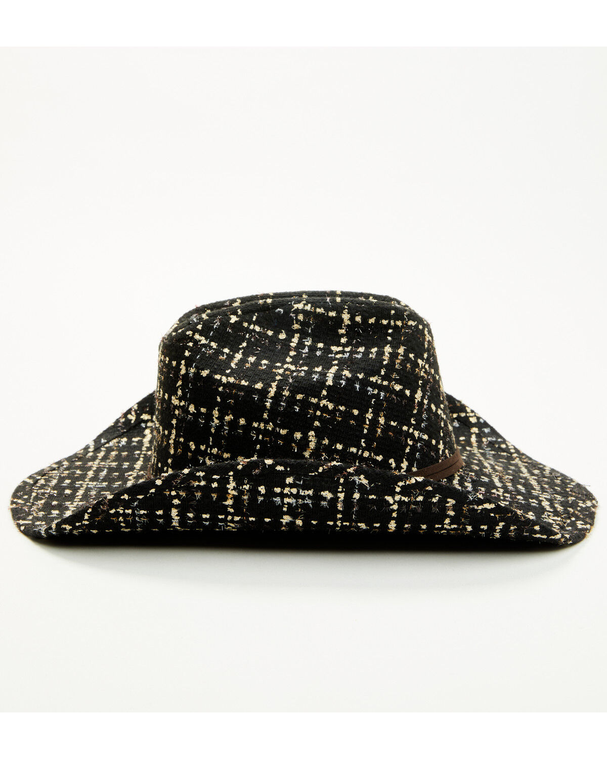 Image #3 - Shyanne Women's Tweed Cowboy Hat, Black, hi-res
