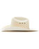 Atwood Hat Co. 7X Natural Marfa Western Palm Straw Hat , Natural, hi-res