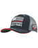 Image #1 - Hold Fast Men's Fireman Flag Ball Cap, Black, hi-res