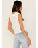 Image #4 - Cleo + Wolf Women's Cropped Sweater Knit Vest, Ivory, hi-res