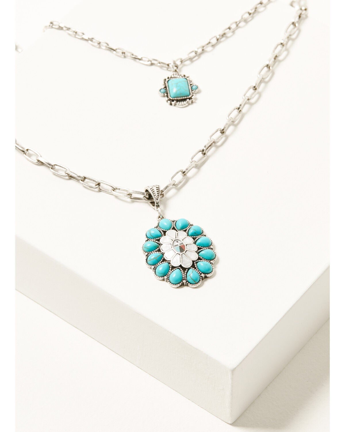Idyllwind Women's Ellise Layered Necklace, Silver, hi-res