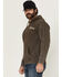 Image #3 - Coors Men's Boot Barn Exclusive Desert Riders Logo Hooded Sweatshirt, Chocolate, hi-res