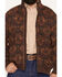 Image #3 - Cody James Men's FR Trumbull Southwestern Print Jacket, Dark Brown, hi-res