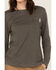 Image #3 - Wolverine Women's Classic Long Sleeve Pocket Work Tee, , hi-res