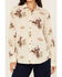 Image #3 - Ariat Women's Homestyle Conversational Print Long Sleeve Button-Down Western Shirt, Sand, hi-res