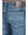 Image #2 - Rock & Roll Denim Men's Reflex Double Barrel Straight Leg Jeans, Blue, hi-res