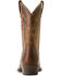 Image #3 - Ariat Boys' Decatur Western Boots - Square Toe, Brown, hi-res