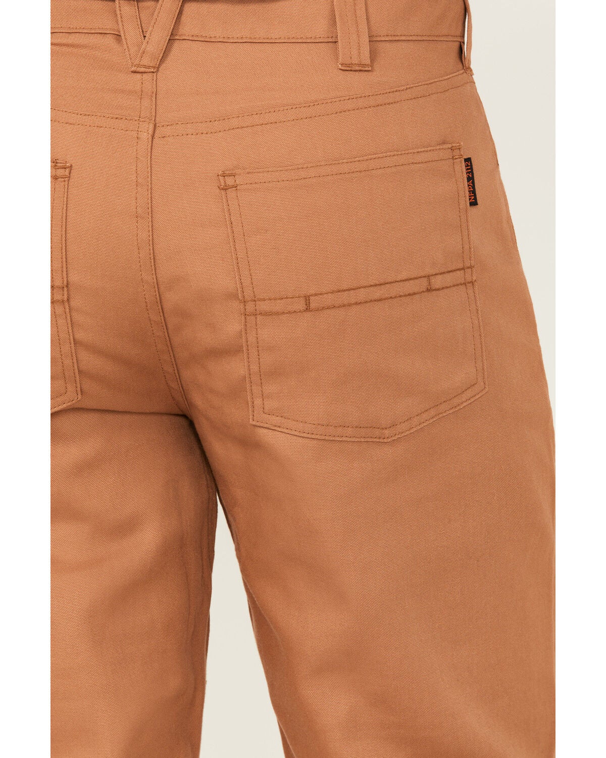 Image #4 - Hawx Men's FR Canvas Work Pants - Big, Brown, hi-res