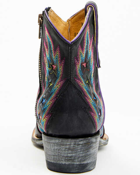 Image #5 - Yippee Ki Yay by Old Gringo Women's Legacy Western Fashion Booties - Snip Toe, Black, hi-res
