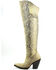 Image #3 - Dan Post Women's Natural Python Exotic Tall Western Boot - Snip Toe , , hi-res