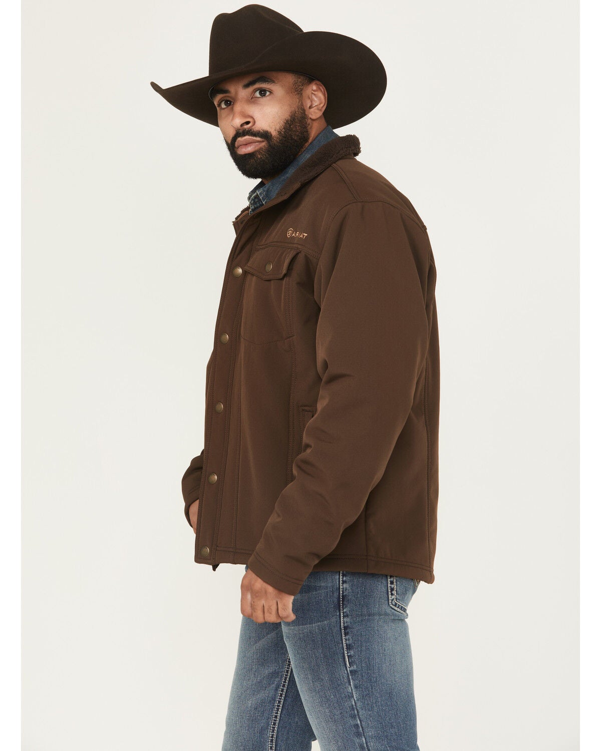 Ariat Men's Vernon Sherpa 2.0 Snap jacket - Country Outfitter