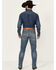 Image #3 - Cinch Men's Jesse Medium Stonewash Slim Straight Performance Stretch Jeans, Medium Wash, hi-res