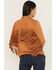 Image #4 - Shyanne Women's Cascade Front Fringe Faux Suede Fringe Jacket, Pecan, hi-res