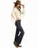 Image #2 - Rock & Roll Denim Women's Dark Wash Mid Rise Bootcut Jeans, Dark Blue, hi-res
