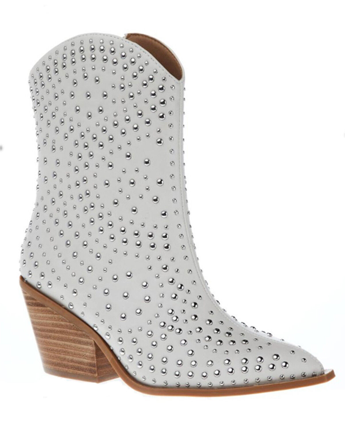 Image #1 - Hey Girl by Corkys Women's Lowlights Fashion Booties - Snip Toe, Ivory, hi-res