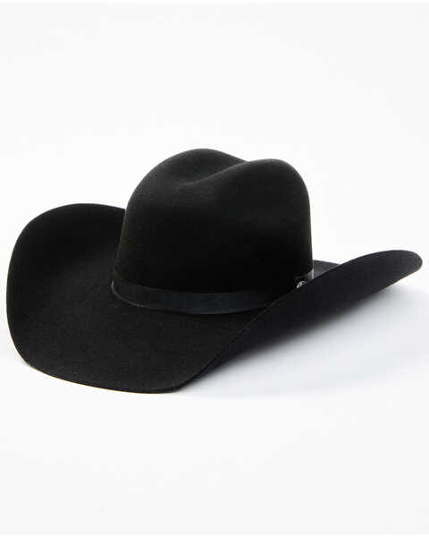 Cody James 3X Felt Cowboy Hat , Black, hi-res