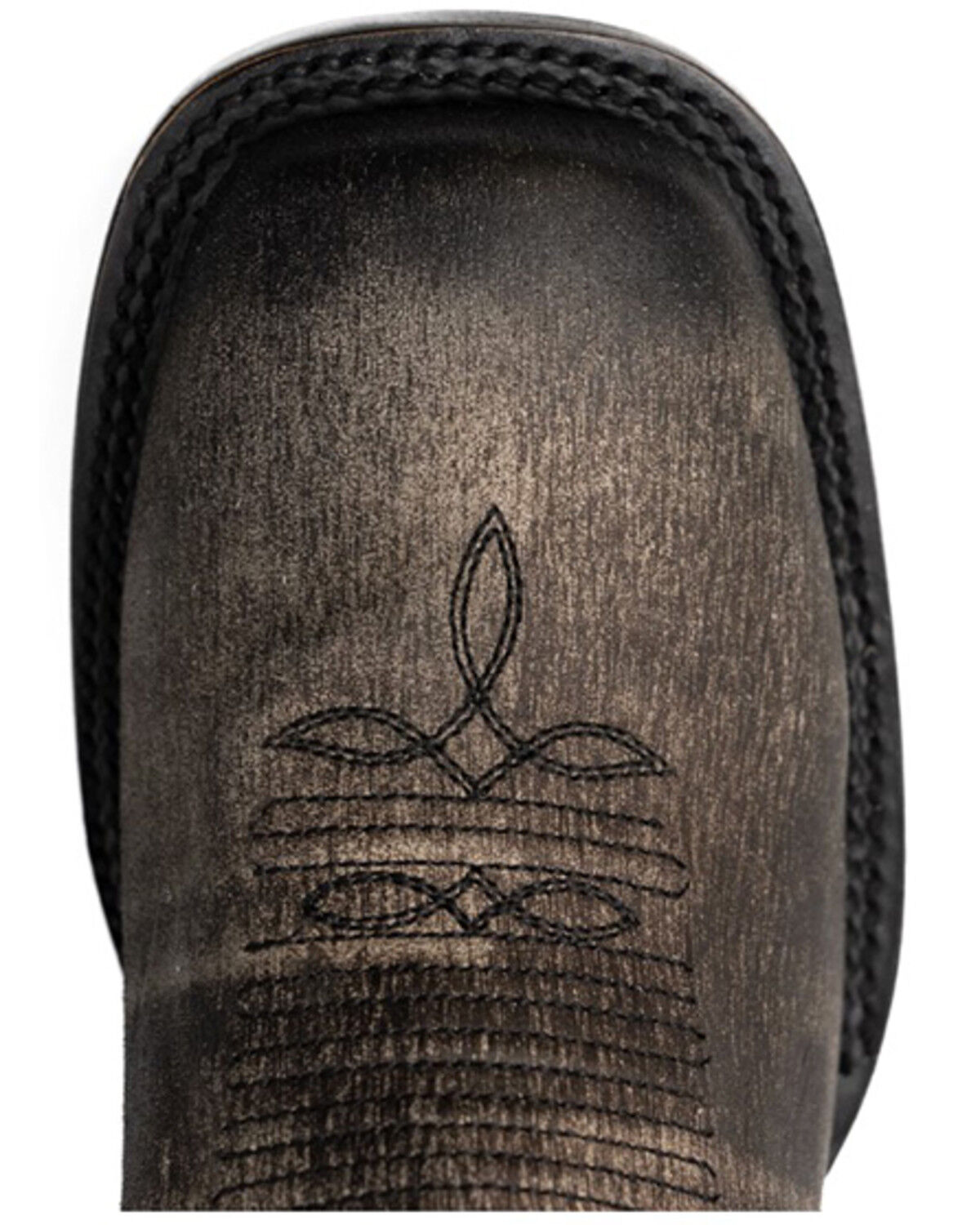 Image #6 - Ferrini Men's Ashton Tall Western Boots - Broad Square Toe, Brown, hi-res