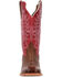 Image #4 - Durango Women's Arena Pro&trade; Elite Western Boots - Broad Square Toe, Red, hi-res