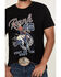 Image #3 - RANK 45® Men's Spirit Cowboy Short Sleeve Graphic T-Shirt, Black, hi-res