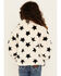 Image #4 - Urban Republic Girls' Star Print Faux Fur Moto Jacket, Cream, hi-res