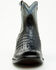 Image #4 - Corral Women's Exotic Caiman Western Boots - Square Toe, Dark Blue, hi-res