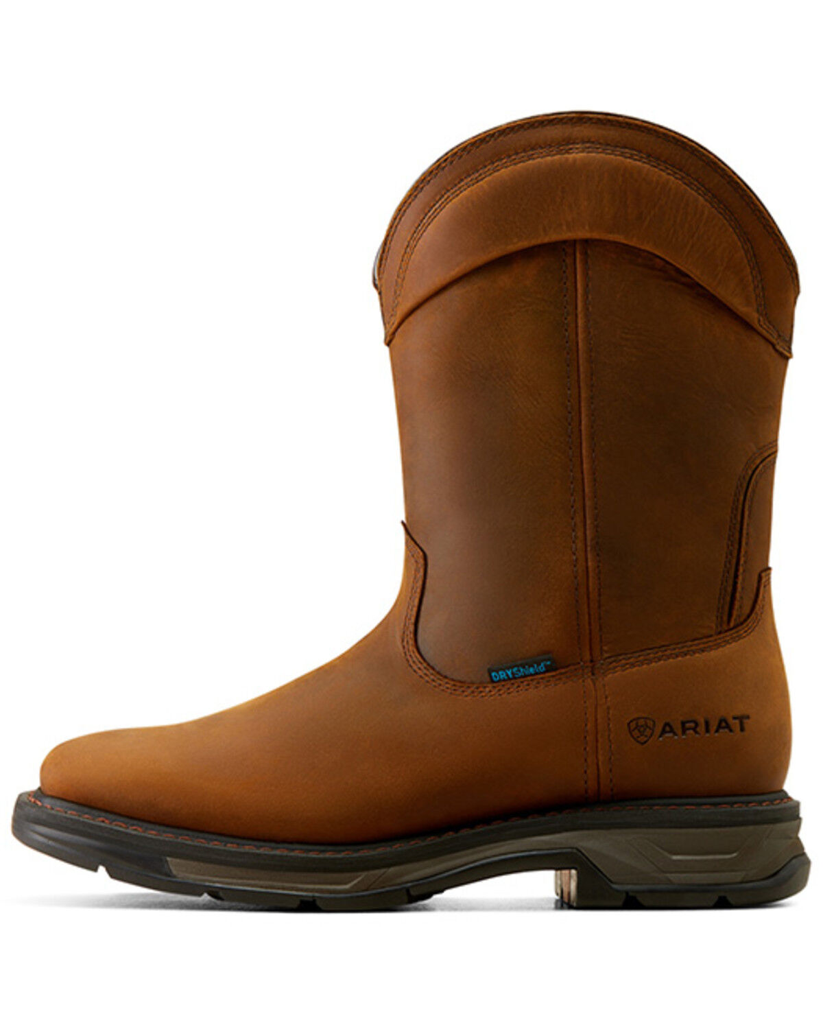 Image #2 - Ariat Men's 11" WorkHog XT Wellington Waterproof Work Boots - Soft Toe, Brown, hi-res