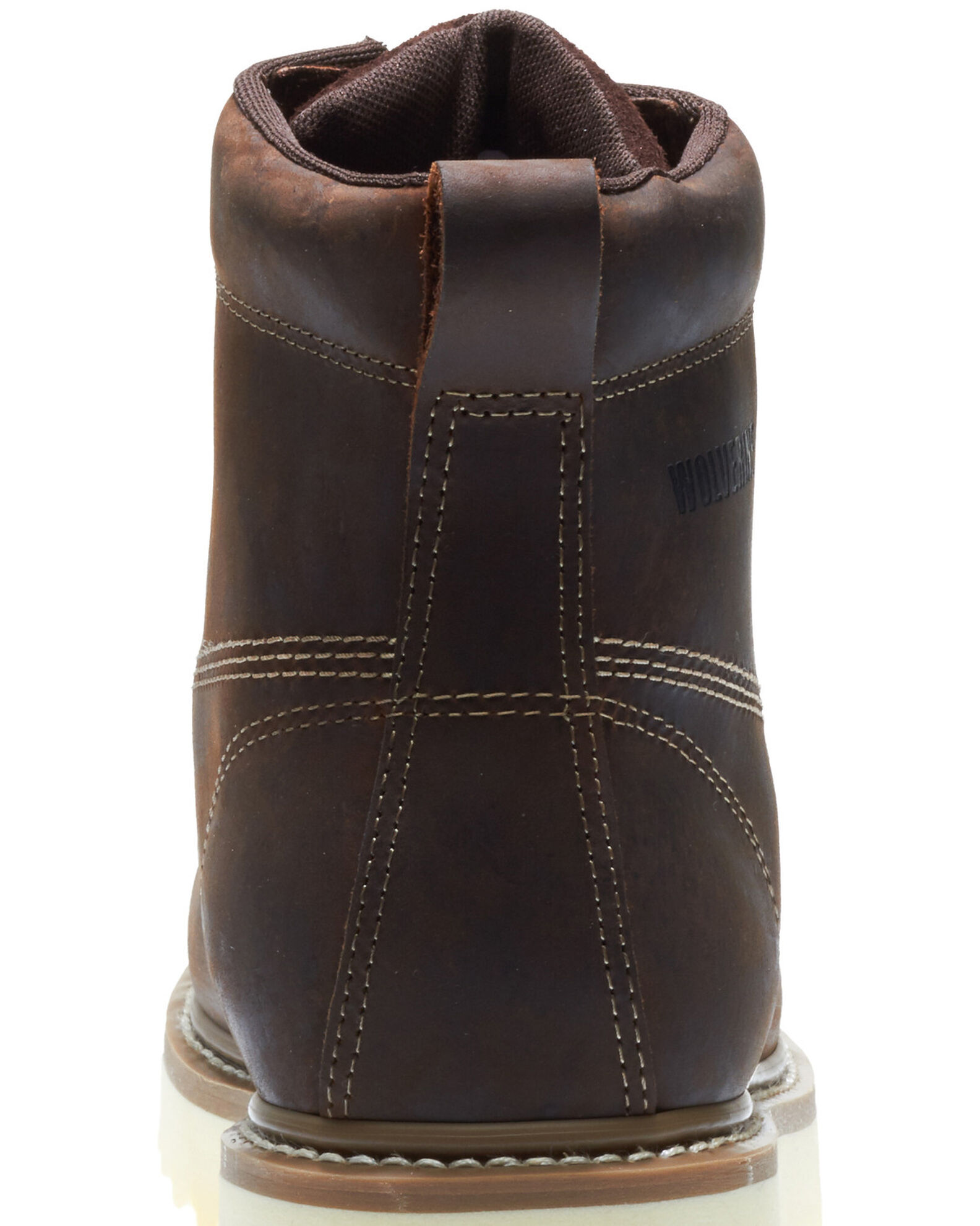 Image #4 - Wolverine Men's Loader Work Boots - Soft Toe, Brown, hi-res