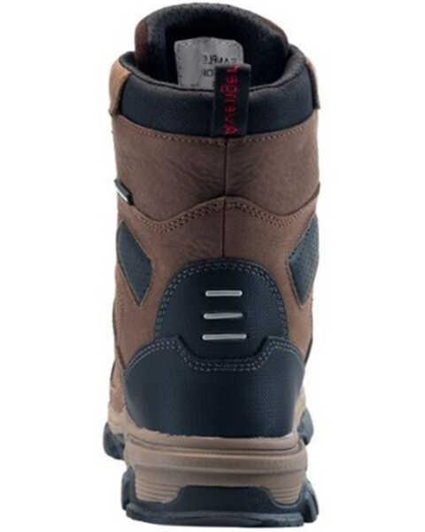 Image #5 - Avenger Men's Ripsaw 8" Waterproof Lace-Up Work Boot - Alloy Toe, Brown, hi-res