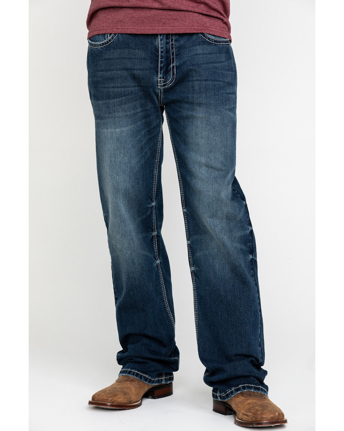 rock and roll double barrel relaxed straight