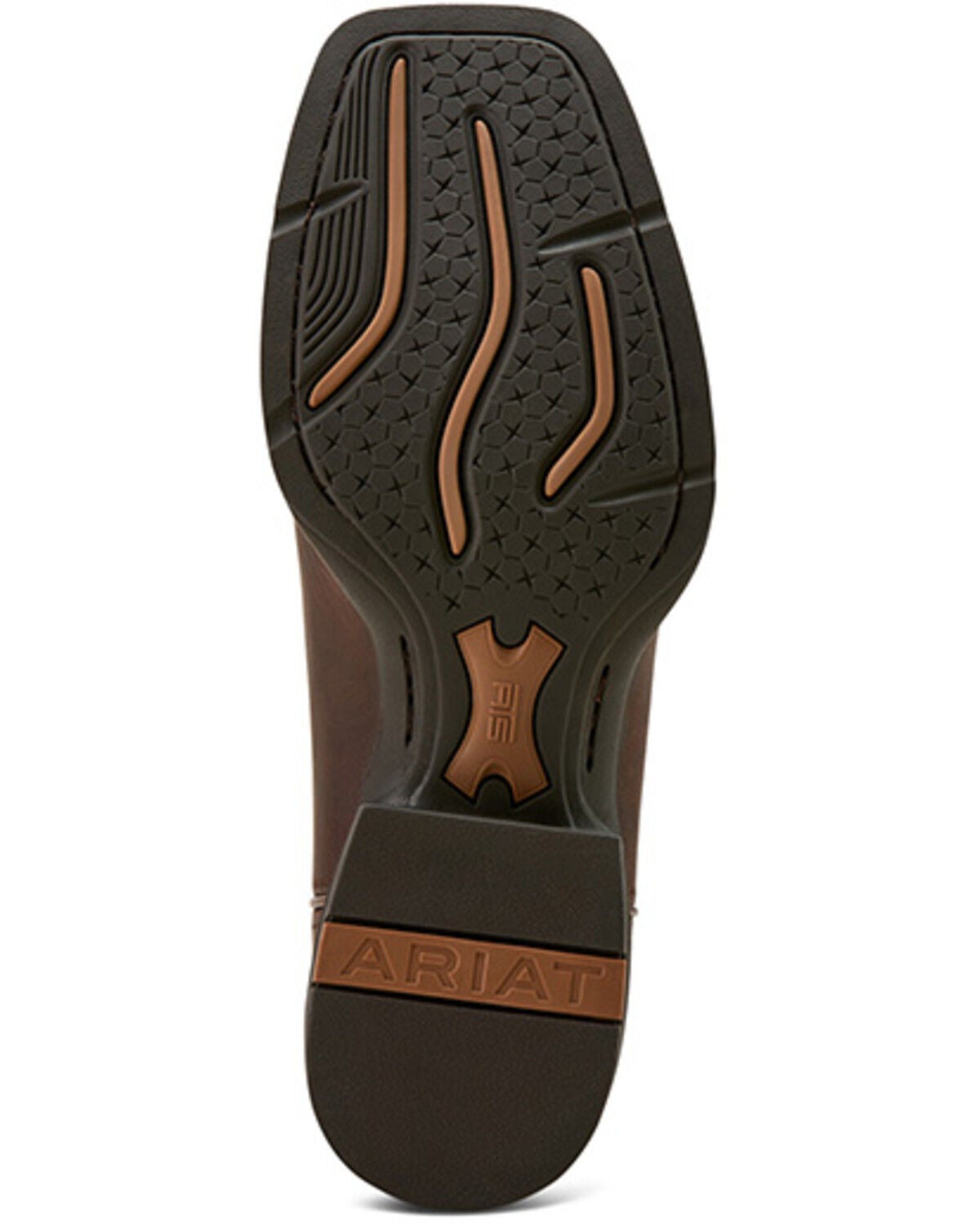 Image #5 - Ariat Men's Sport Big Country Performance Western Boots - Broad Square Toe, Brown, hi-res