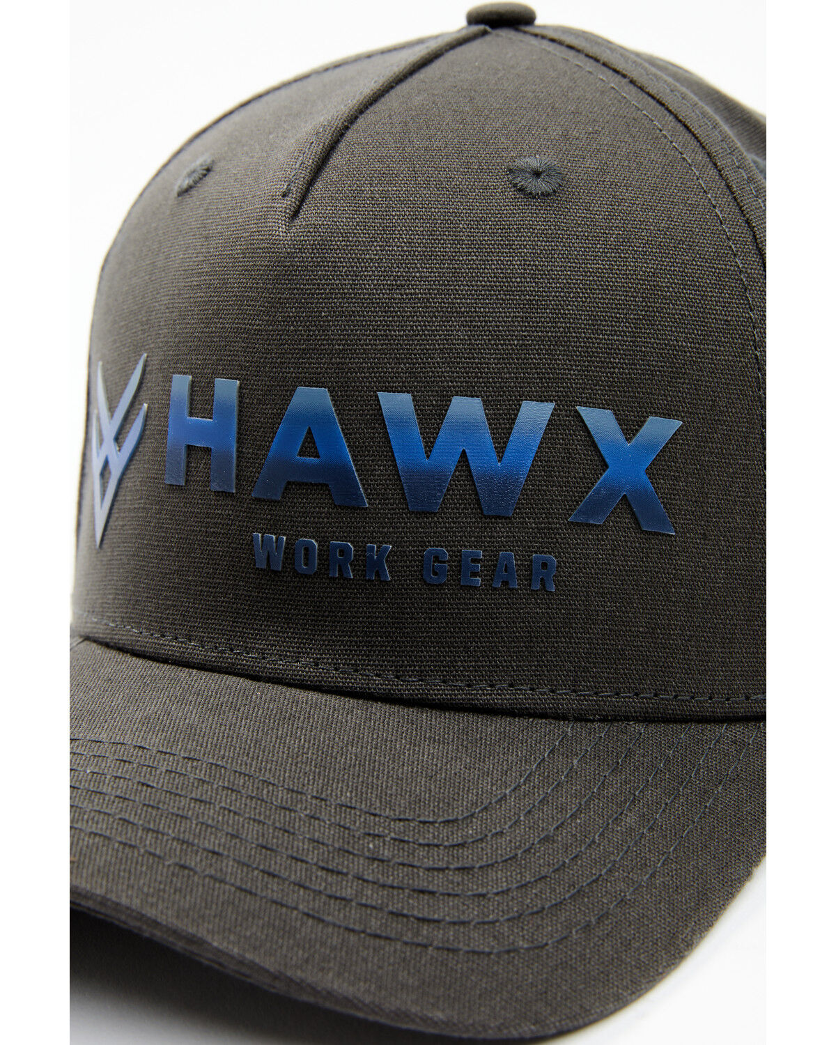 Image #2 - Hawx Men's Gradient Logo Ball Cap, Grey, hi-res