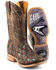 Tin Haul Men's Patchwork Vamp Western Boots - Square Toe, Black, hi-res