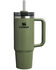 Image #1 - Stanley Quencher H2.0 Flowstate™ 30oz Tumbler, Olive, hi-res